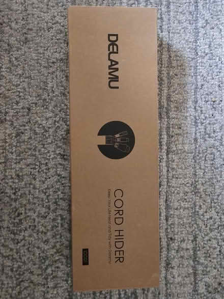 Photo of free NIB Cord Hider (white) (85/El Camino near Sylvan) #1