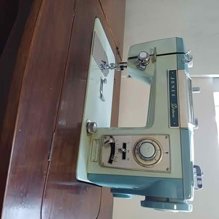 Photo of free Sewing Machine (faulty) & cabinet (Leigh SS9) #1