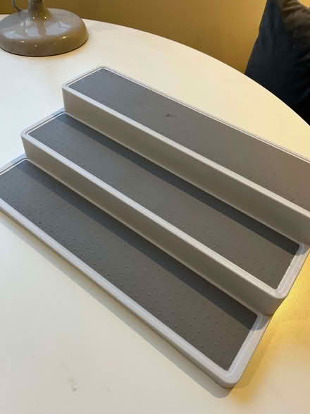 Photo of free stepped shelf for kitchen cupboards (Poplar E14) #1