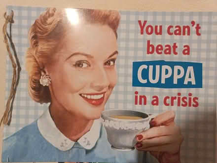 Photo of free A3 metal sign (Kingsley Park) #1