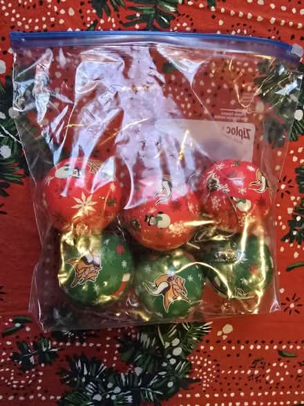 Photo of free MN Vikings Christmas Ornaments-set (West 7th) #4