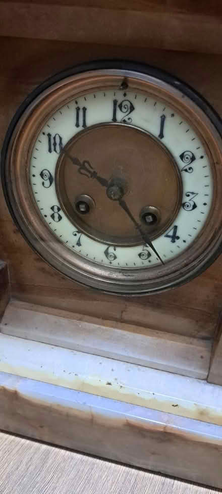Photo of free Onyx or marble clock (N22 Haringay) #2
