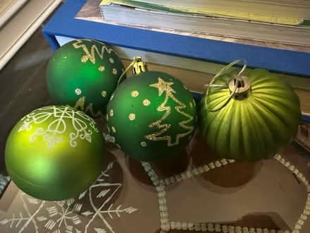 Photo of free 4 Christmas ornaments (Clinton Hill, Brooklyn) #1