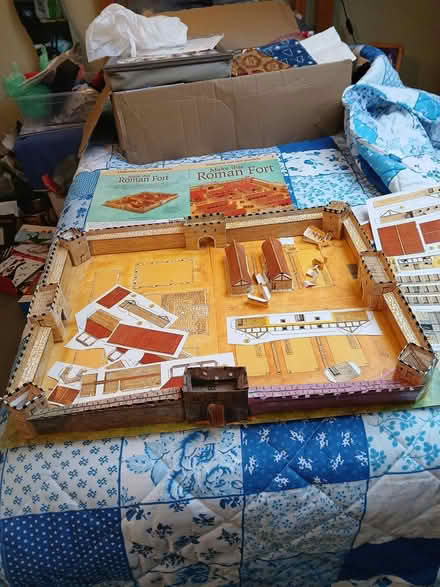 Photo of free Roman fort model to make (CF5 Culverhouse cross) #1