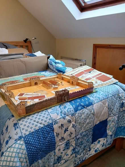 Photo of free Roman fort model to make (CF5 Culverhouse cross) #3