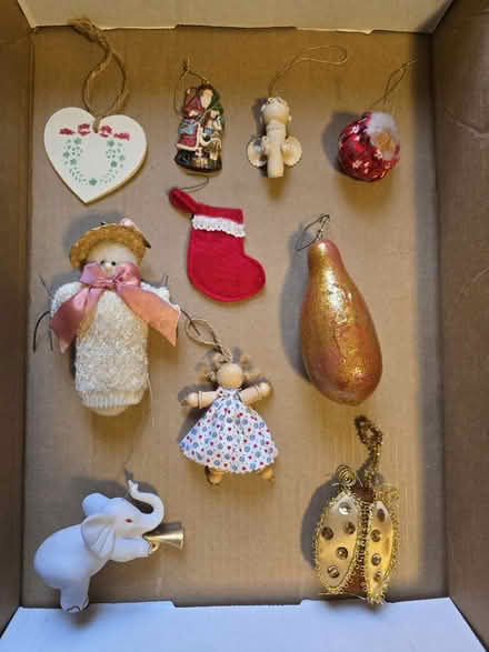 Photo of free Misc. Christmas Tree Ornaments (West 7th) #1