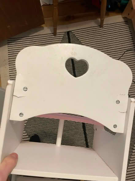Photo of free Dolls high chair (Landport, lewes) #2