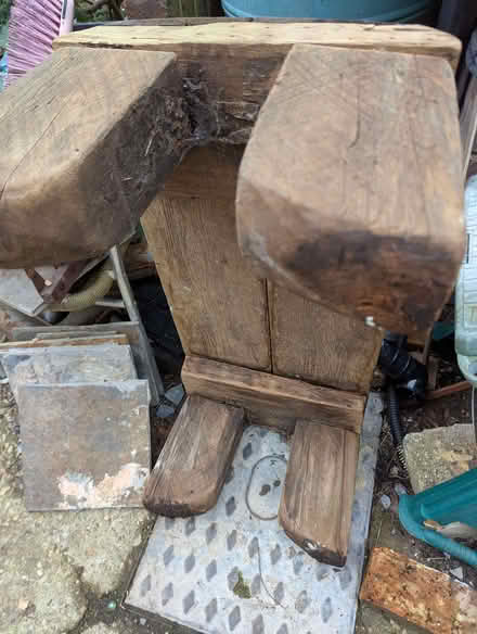 Photo of free Chunky Garden table (Portslade by Sea BN41) #2