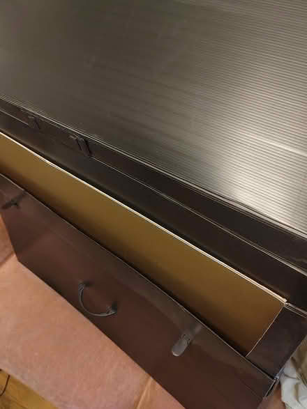 Photo of free Large plastic folder (Whittlesey) #1