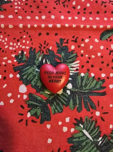 Photo of free Red Jesus Heart (West 7th) #2