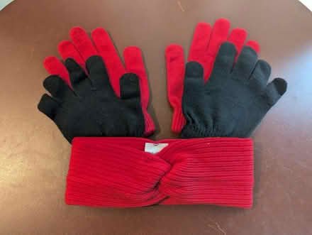 Photo of free Knit gloves and headband (Fanwood) #1