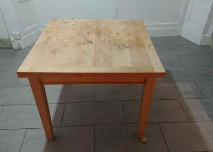 Photo of free Drop-leaf wooden table (Bruntsfield EH10) #3