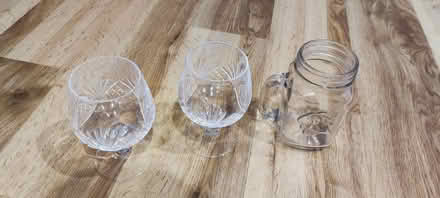 Photo of free Brandy Glasses and Jar Glass (Rownhams SO16) #1