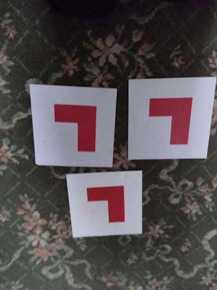 Photo of free 3 magnetic L plates (Norton Lees S8) #1