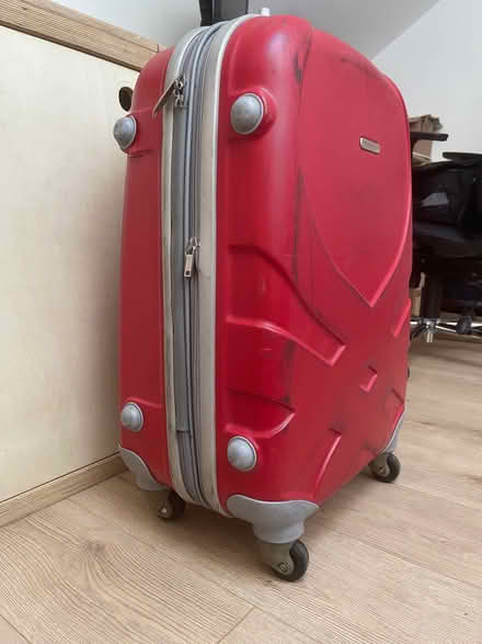 Photo of free Medium red suitcase (The Maltings CB4) #3