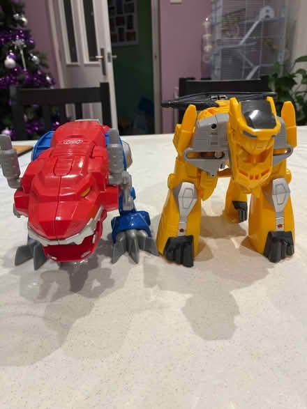Photo of free 2 large transformer toys (Pirbright) #2