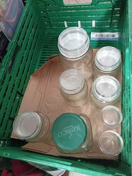 Photo of free Large jars and glasses (Winwick WA2) #1