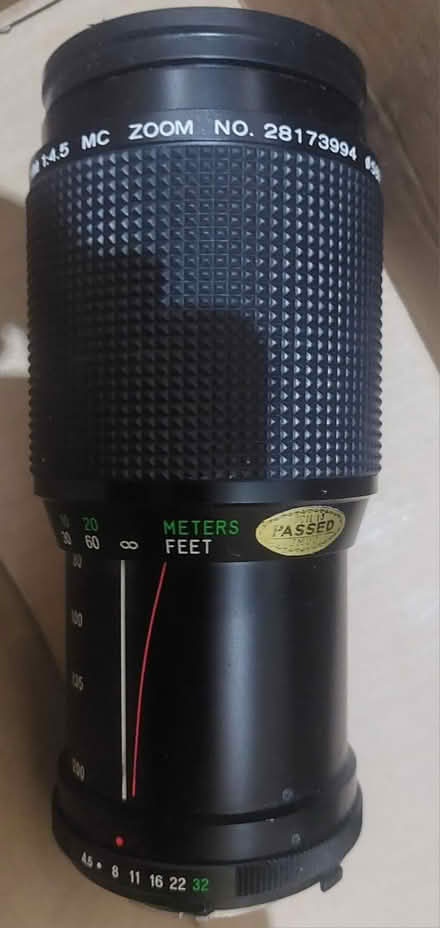Photo of free Vivitar camera lens (Bow E3) #1