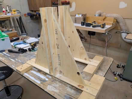 Photo of free Door stands (Door bucks) (Hazeldean/Castlefrank area) #3