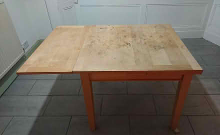 Photo of free Drop-leaf wooden table (Bruntsfield EH10) #2