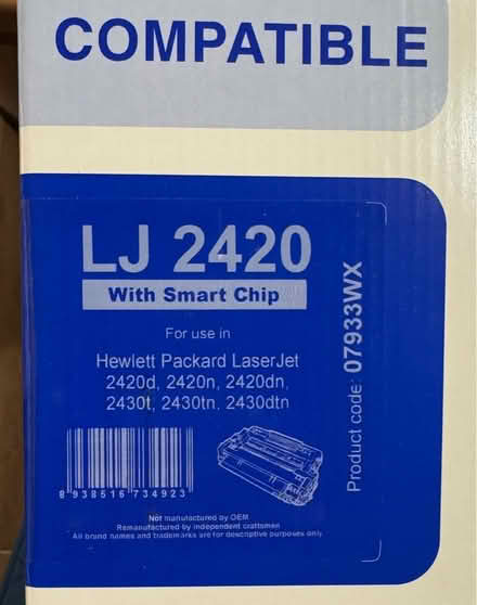 Photo of free HP Toner cartridge (BT15) #1