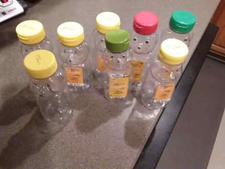 Photo of free honey bear plastic bottles (Catonsville area) #1