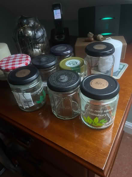Photo of free Eight jam jars (Stratford-upon-Avon CV37) #2