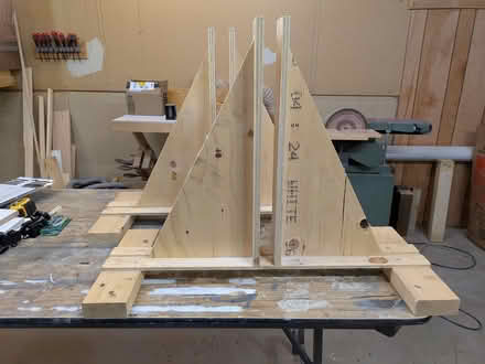 Photo of free Door stands (Door bucks) (Hazeldean/Castlefrank area) #1