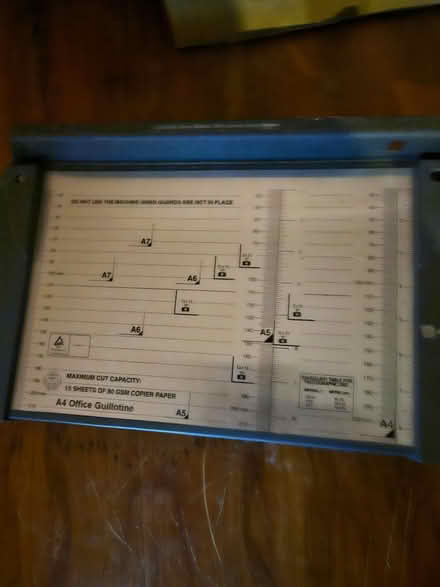 Photo of free Guilotine (Ash) #1