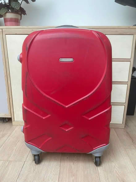 Photo of free Medium red suitcase (The Maltings CB4) #1