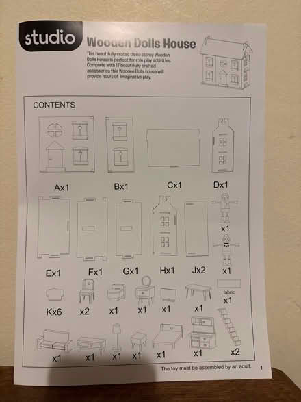 Photo of free Dolls house (Wood Green N22) #3