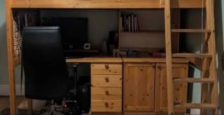 Photo of free Pine 2 door storage cupboard. (Coleridge Ward CB1) #4