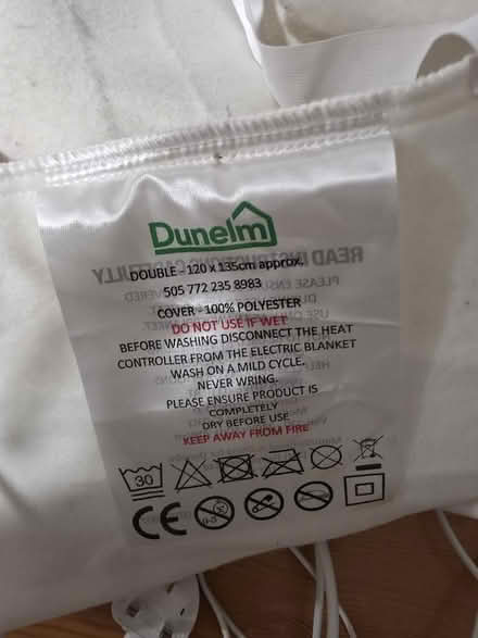 Photo of free Double Heated bed cover (Swindon Village GL51) #1