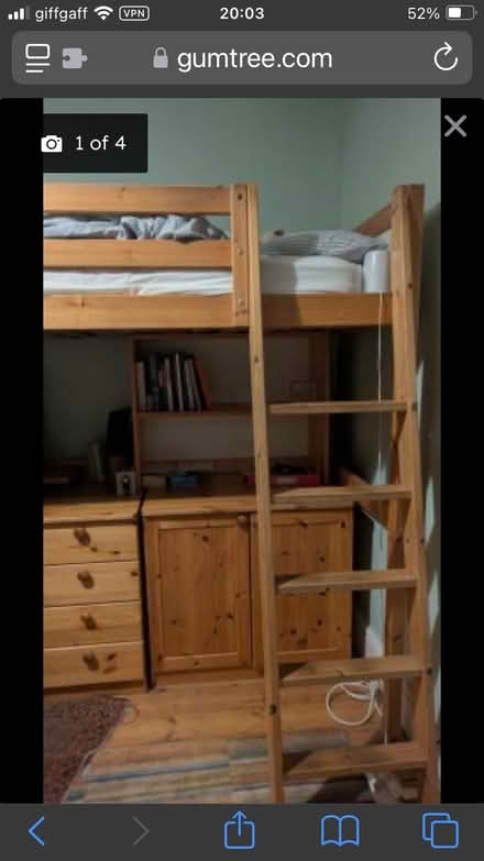 Photo of free Pine 2 door storage cupboard. (Coleridge Ward CB1) #2
