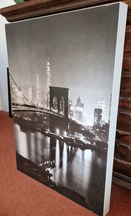 Photo of free B&W New York City Large Canvas Print (Penrith CA11) #2