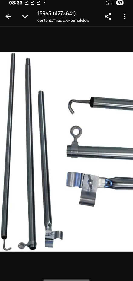 Photo of Poles 4 Awning, tent, gazebo,canopy (Bristol north west) #1