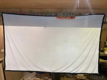 Photo of free Projector sheet / screen (Cambridge) #1