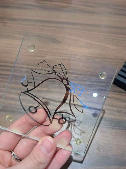 Photo of free Glass Christmas coasters (Bromham MK43) #2