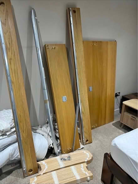 Photo of free Malm European double bed (Bents Green S11) #1