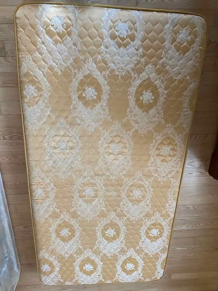 Photo of free single bed box spring and mattress (Cobourg) #1