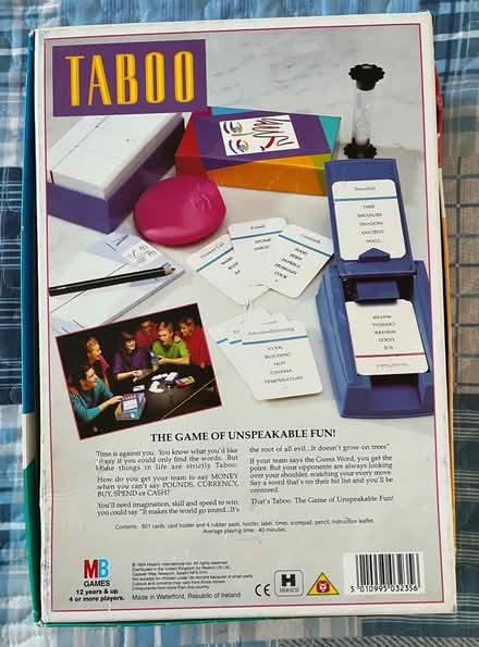 Photo of free Taboo Game (Titchfield Common PO14) #2