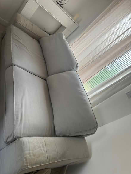 Photo of free Sofa 3 seater (ikea kivik) + sofa cover (Kitts Green B33) #2