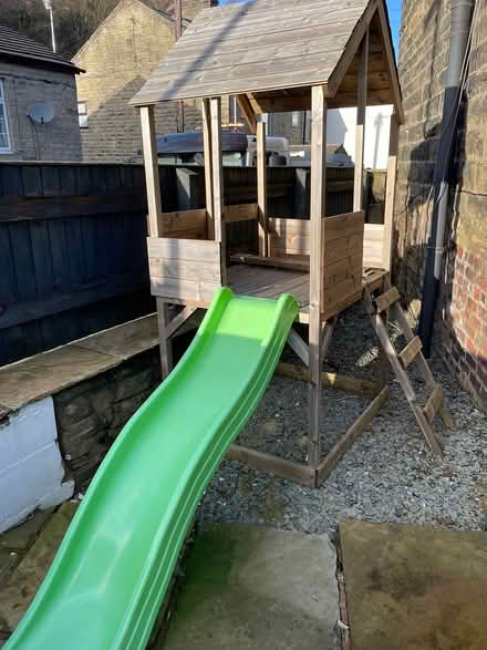 Photo of free Climbing frame and slide (Number 1 BB4 8LJ) #1