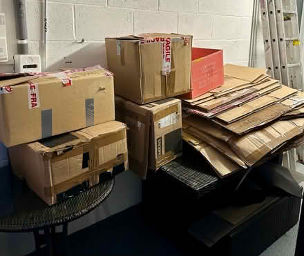 Photo of free Cardboard boxes and packing (Holbeach PE12) #1