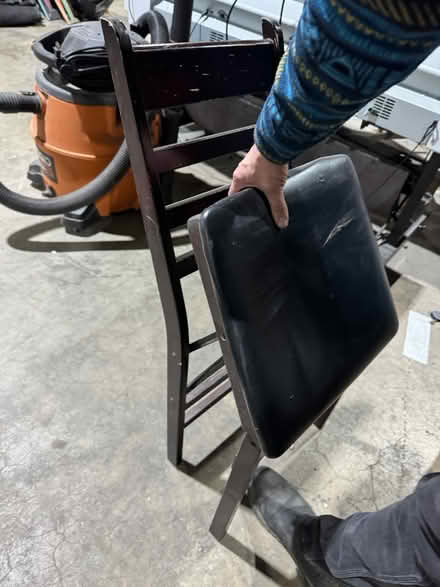 Photo of free Wood folding chairs (Washington DC) #1