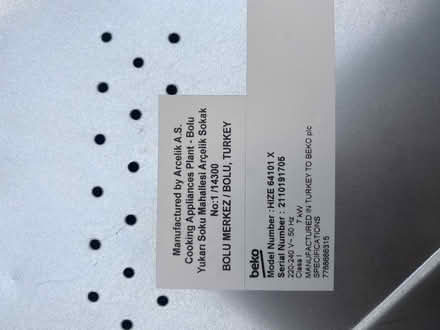 Photo of free Beko electric hob (Keyworth NG12) #3