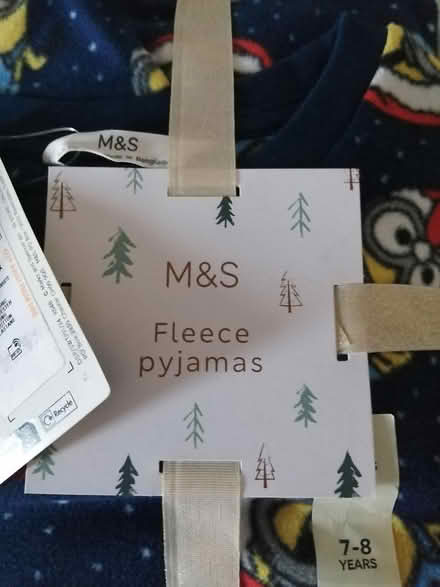 Photo of free Minions M&S Fleece pyjamas age 7/8 (Worcester) #1
