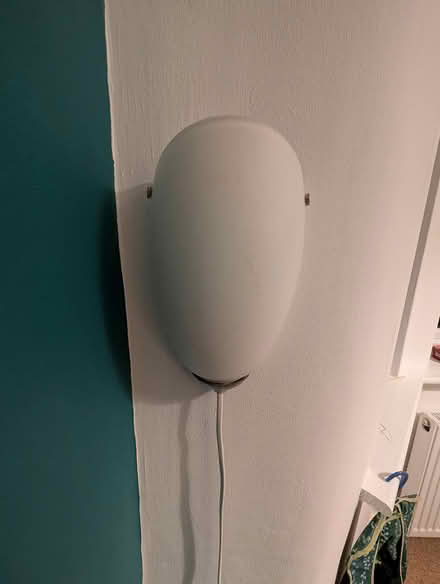 Photo of free 2 wall mounted glass lights (Turnpike Lane N15) #1