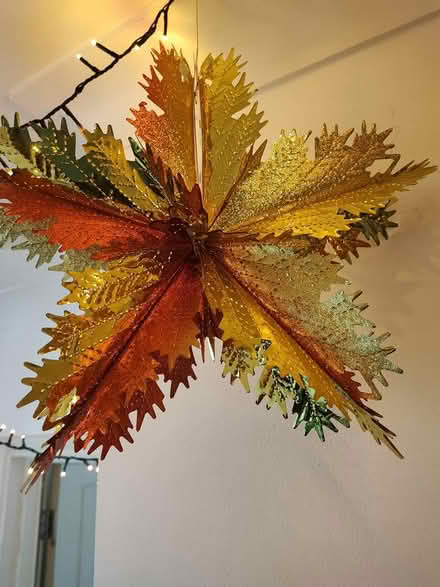 Photo of Old foil Xmas decorations (Norwich) #1