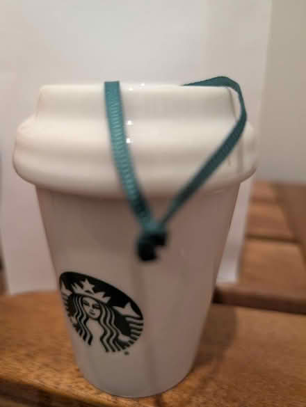 Photo of free Ceramic Starbucks cup ornaments (Downtown Oak Park) #2